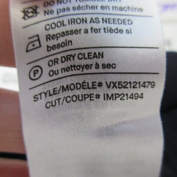 Vince High Rise Slim Fit Pull-On Ponte Pants Women XS Black Viscose Blend 326 - Picture 4 of 12